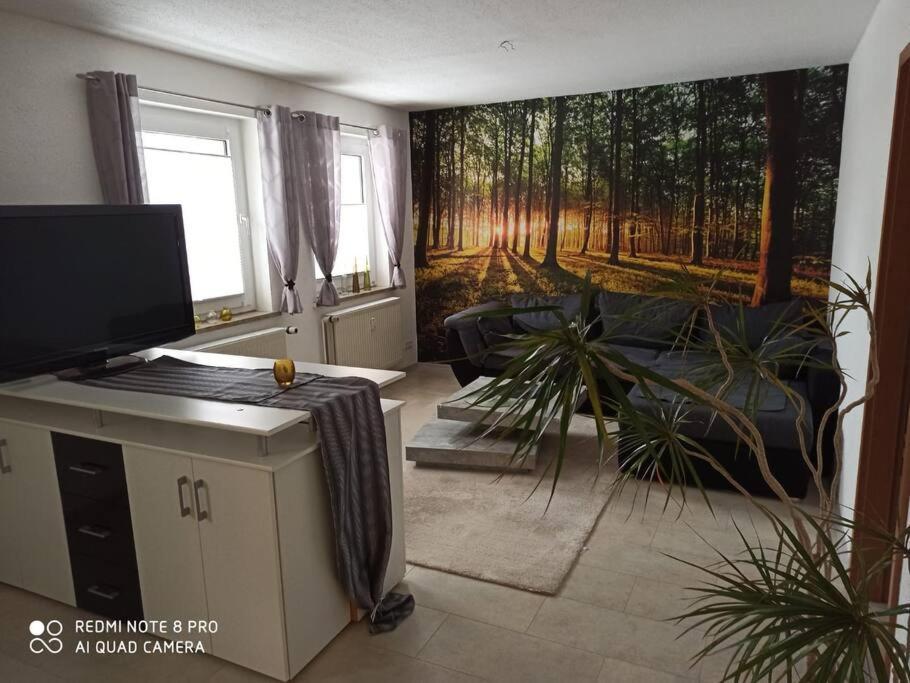 Gemuetliches Ferienhaus Im Harz Direkt Am Waldrand Harzgerode Luaran gambar